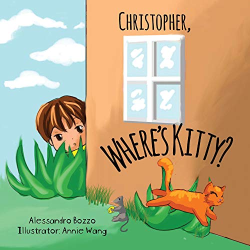 Image of front cover of Alessandro Bozzo's children's book, Christopher, Where's Kitty